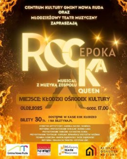 Kłodzko Wydarzenie Musical "EPOKA ROCKA" Musical