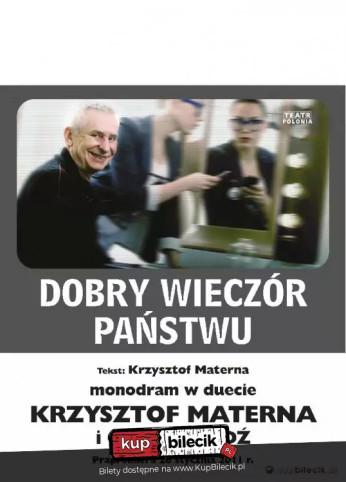 Polanica-Zdrój Wydarzenie Spektakl Krzysztof Materna, Olga Bołądź
